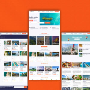 WEBSITE GIỚI THIỆU DỊCH VỤ - LIMTRAVEL